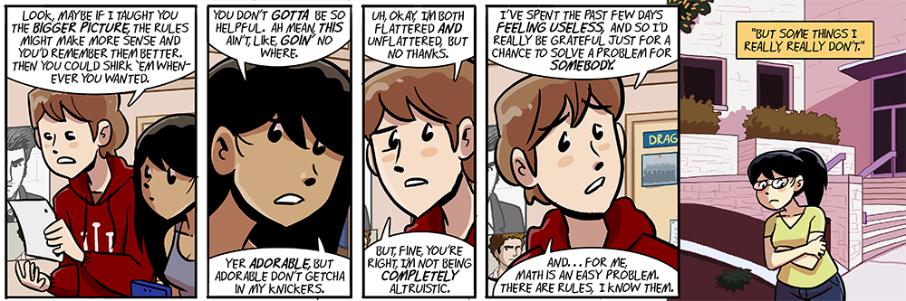 things like girlfriends and self worth