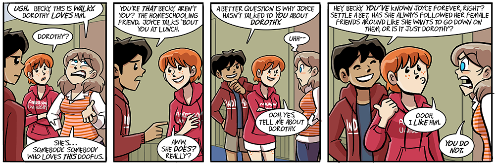 joyce's epic eye roll