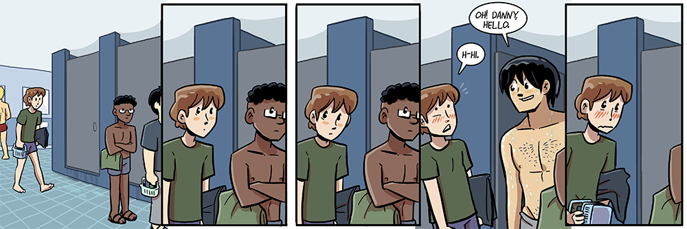 have a bunch of male characters you rarely see in this strip