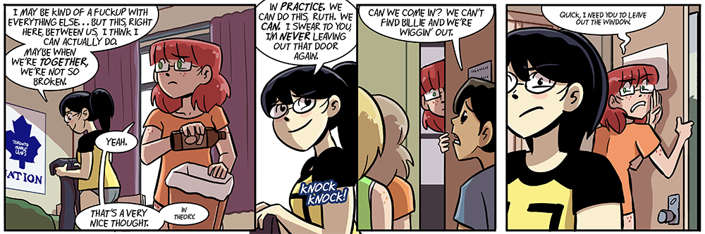 billie might be ignoring some super obvious problems maybe, but why would billie ignore problems