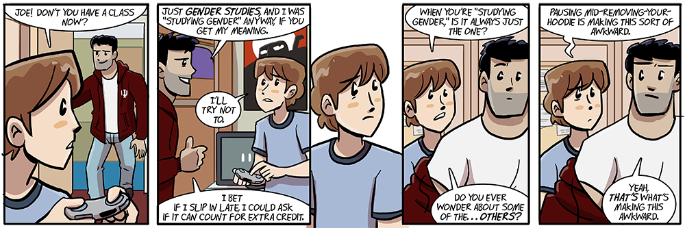 or maybe it's danny's raging boner