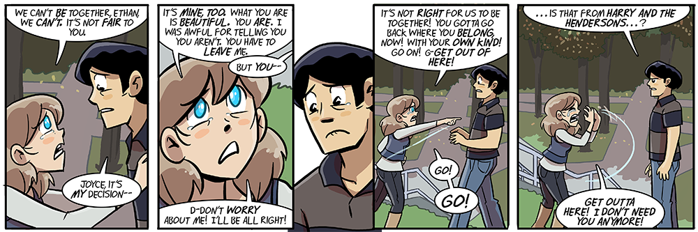 well at least she didn't hit him