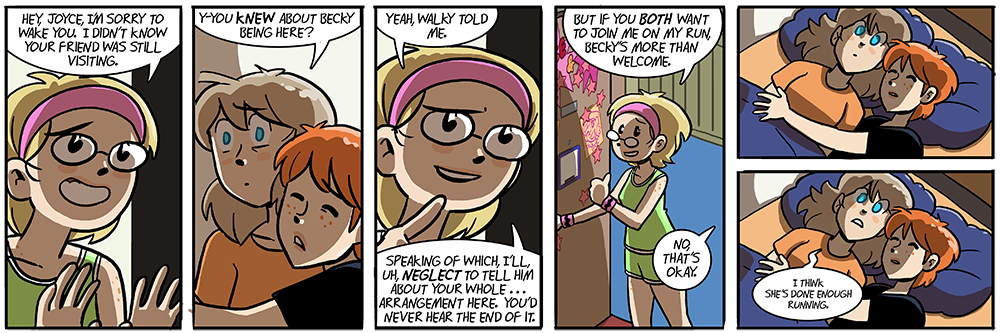 but has she tried a brisk walk