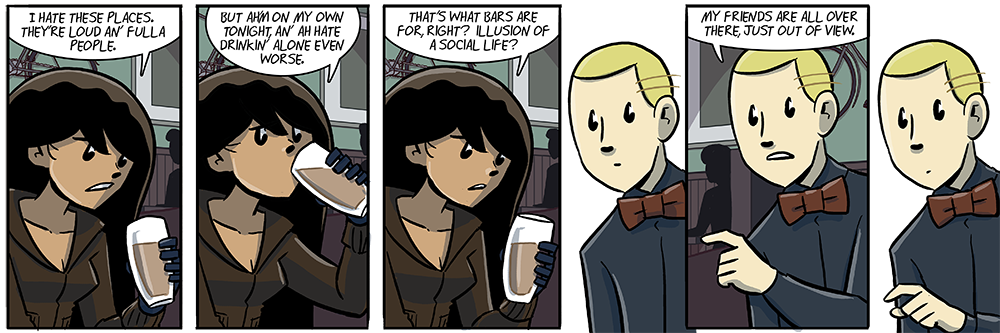 plus the walmart parking lot's lousy with vigilantes these days