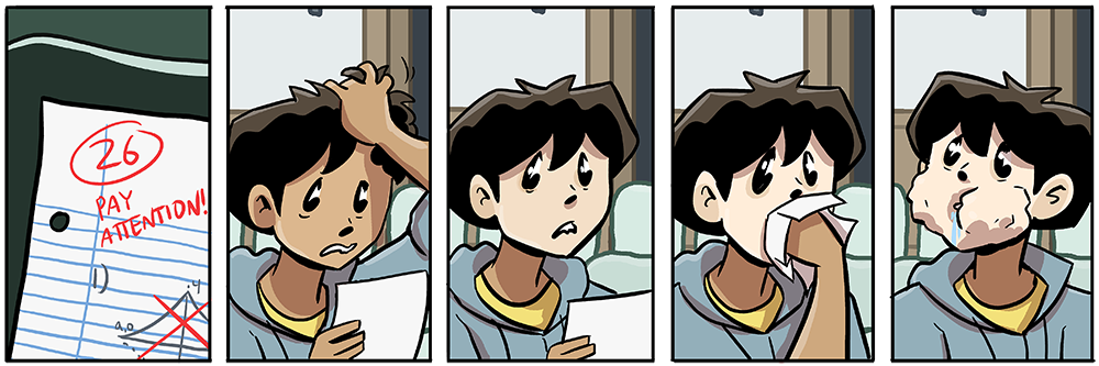 this is one of those 'it's 4am but i can't not start drawing this now' strips