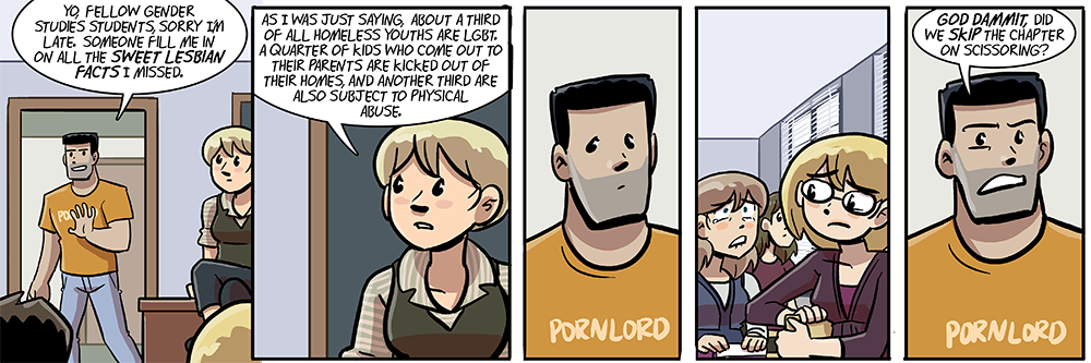 the scissoring chapter is kinda awkward and it often doesn't accomplish much