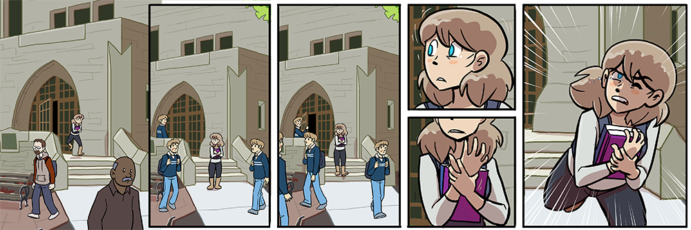 oh that's right joyce can't be alone outside