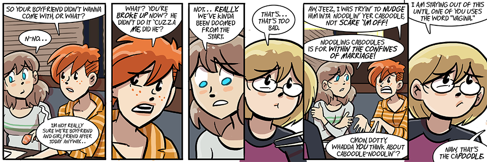 caboodle's in back, capoodle's in front