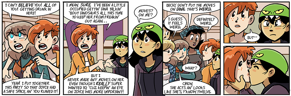 i dub this ship 'beckasaur' or maybe 'terrible lizbians'