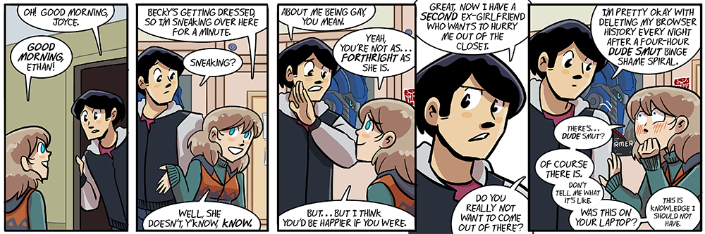 it really hurts jacob's appearance numbers due to ethan and joyce needing to talk about stuff like this while he's not present