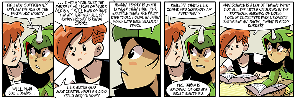 an' sometimes it's goofy-lookin' fishlizard hybrids shruggin' and sayin' 'TRANSITIONAL FORMS LOL'