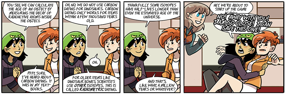 you know if you google 'carbon dating 150 million years' you get pages of nothing but creationist shit