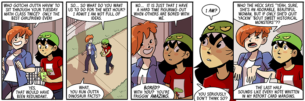 'A+ A+ A+ A+ A+ A+ could ease up on the dinosaur shit'