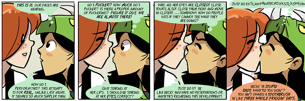 okay, fine, 'in which TWO characters are allowed an internal monologue'