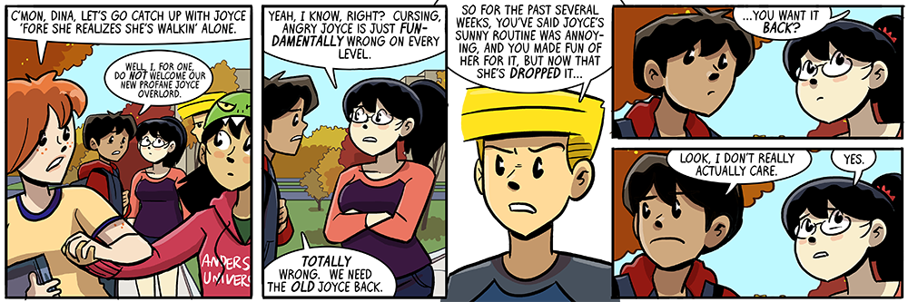 sometimes mike's asshole game is fairly benign