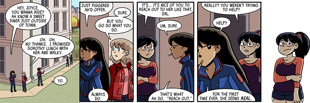 sal, everyone's favorite den mother