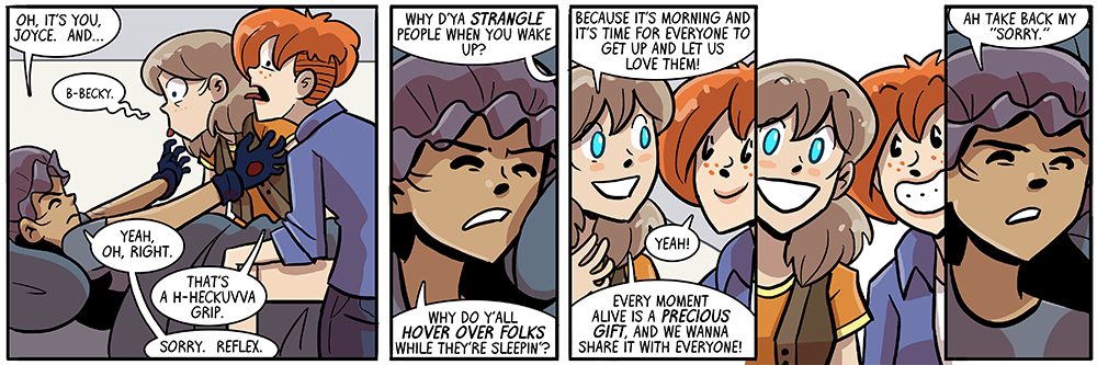 lots of hands thirst for necks in this webcomic