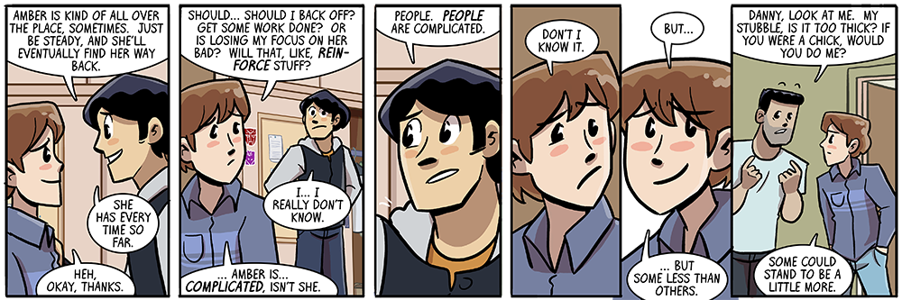 'feel it with your face, tell me how scratchy it is'