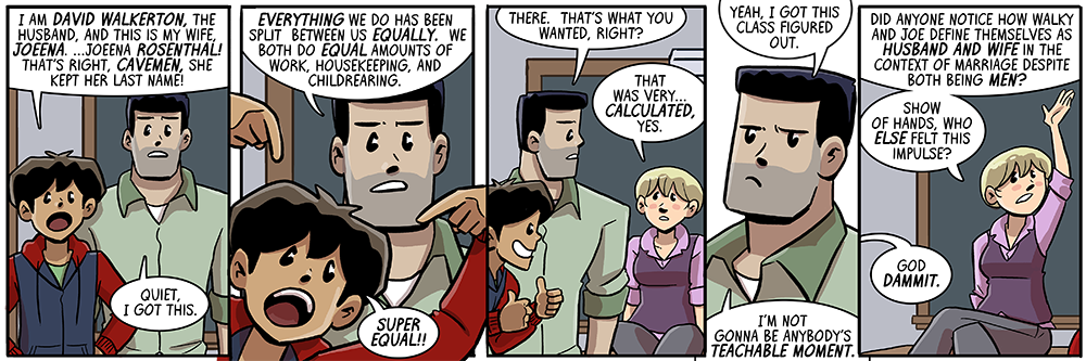 combining joe's two least favorite things -- marriage and introspection