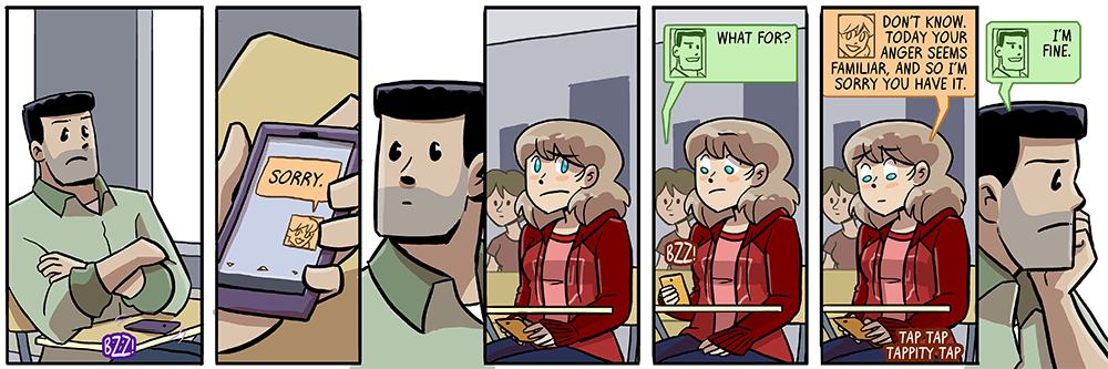 you know when i was in college we had to write this shit down on paper and pass it around