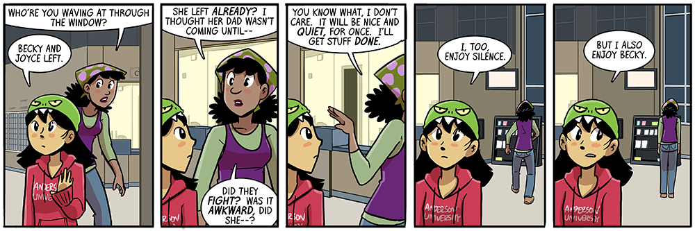 sarah sometimes sucks at not caring