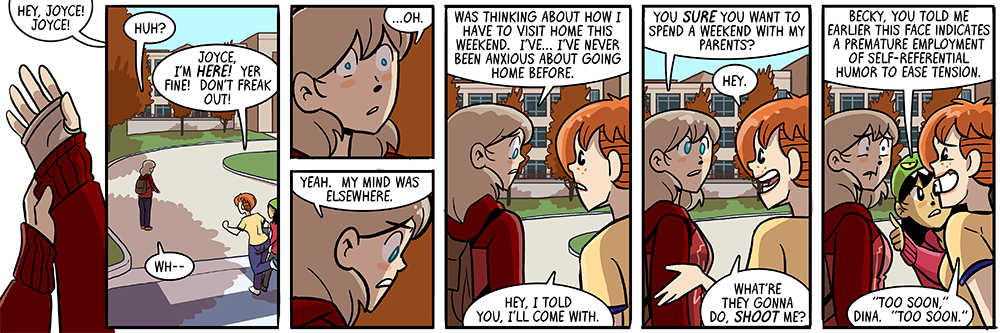 'should i tell you later then'