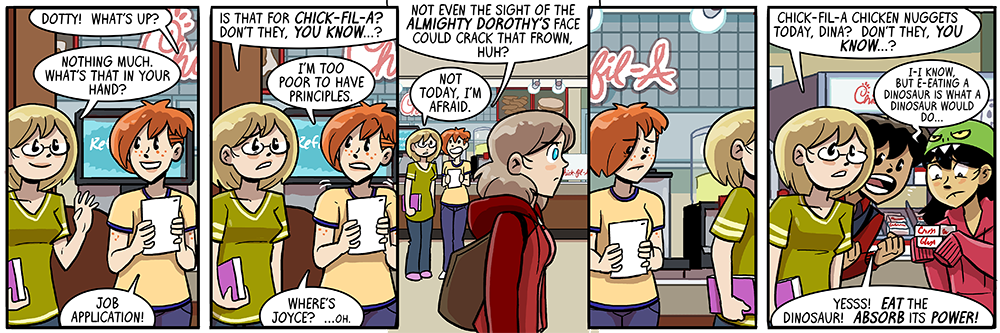 these dinosaurs taste like pickles