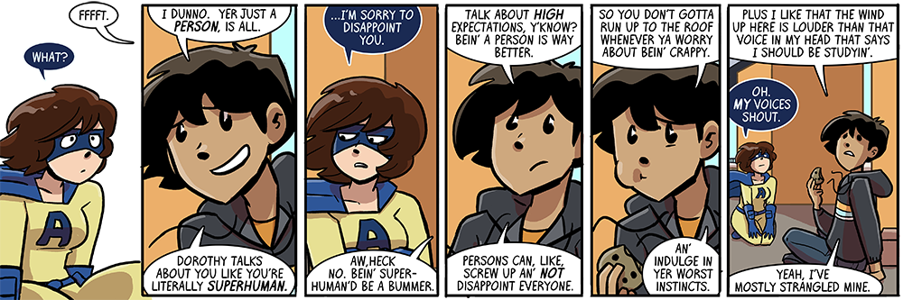 it'd totally suck to be superhuman, said david walkerton