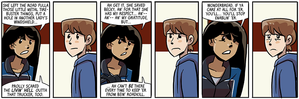 look i'll pay you to follow her around and keep her alive, i have two dollars