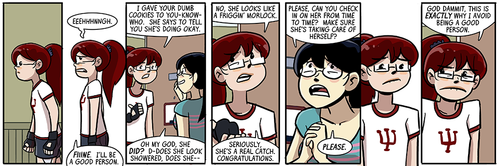 well at least she's not creepily aryan like the eloi