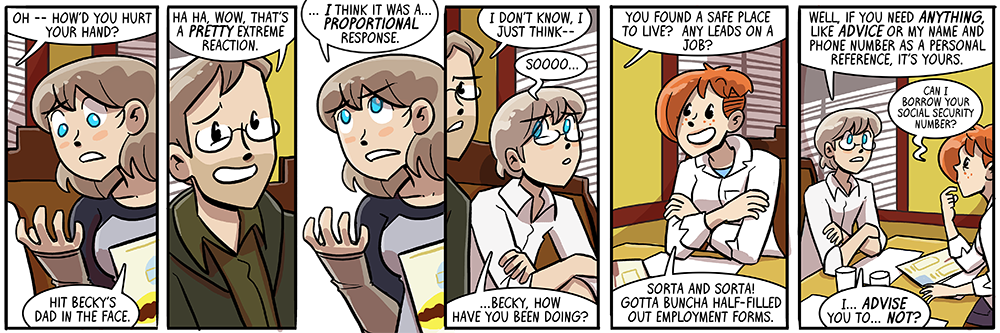 i thought the punching was to be mild