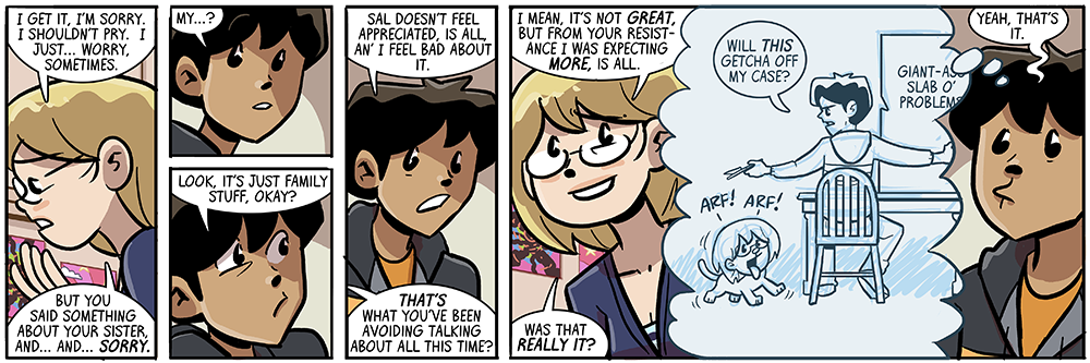 no you can't vote for puppy dorothy in the patreon bonus strips