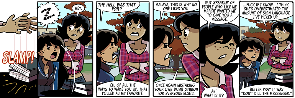 we've missed you, malaya, sort of