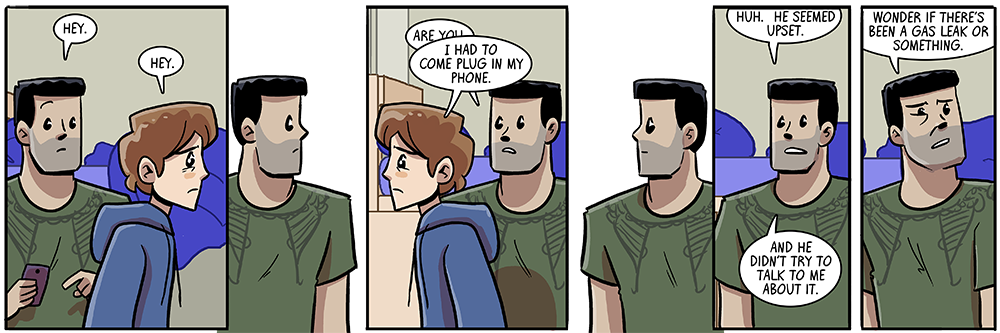 a subtle acknowledgement of our webcomic's new showrunner