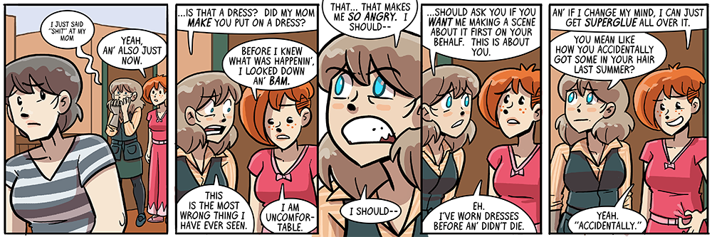 ever so slowly chipping away at becky's timeline