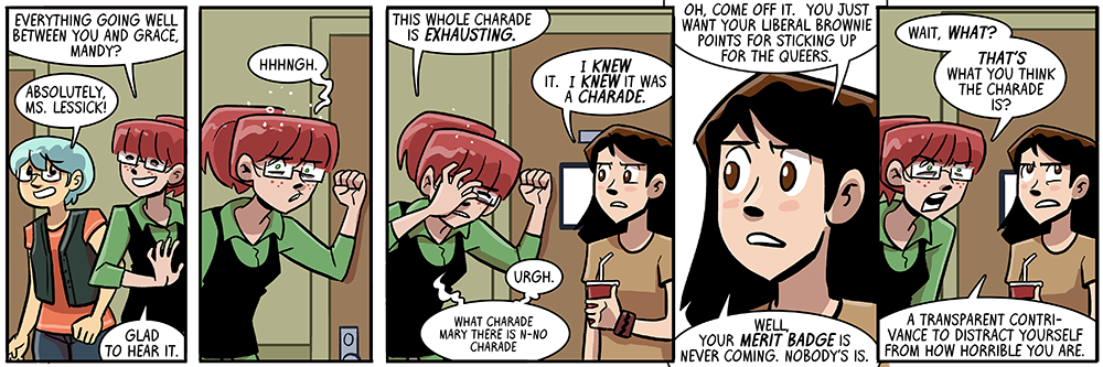 mary's collecting her REAL merit badge in HEAVEN