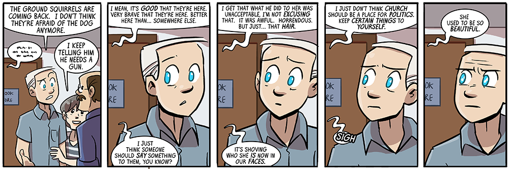 'and she just seems suddenly more obnoxious now, somehow'