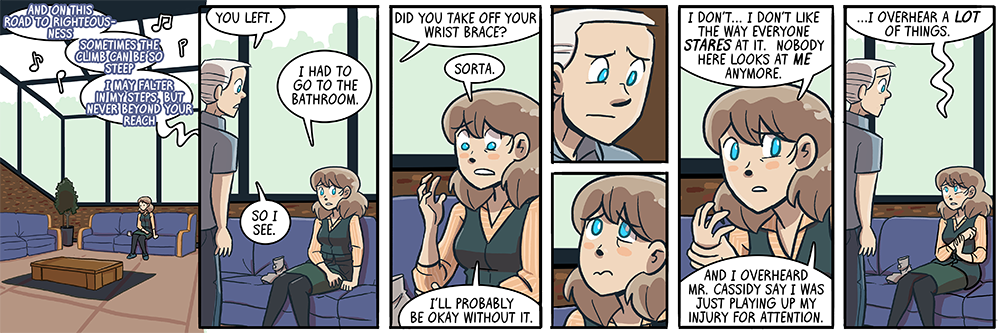 we called the solarium area of our church 'burger king' because it looked like the front of a burger king