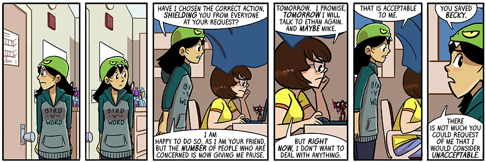 dina stop standing next to that shelf full of transformers toys we've previously established is there but not yet drawn from that angle, i have to go to bed tonight