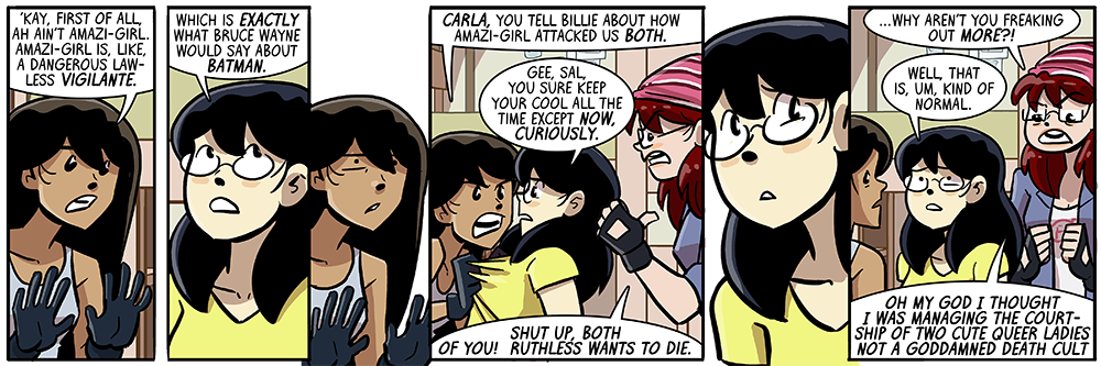 'i'm not batman' is something that someone who's totally batman would say!