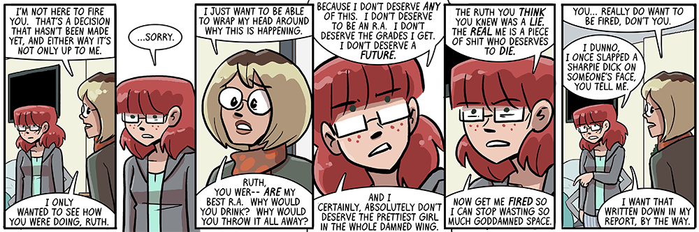 'and once i threw someone's glove out the window'