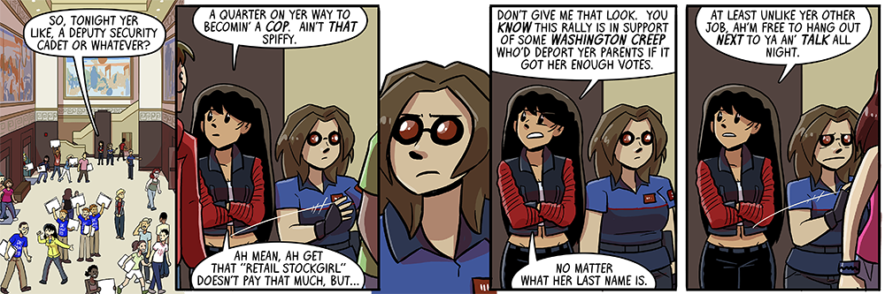 aaaaaaaaand that's why my crowd scenes are usually silhouette people, i said upon finishing panel one