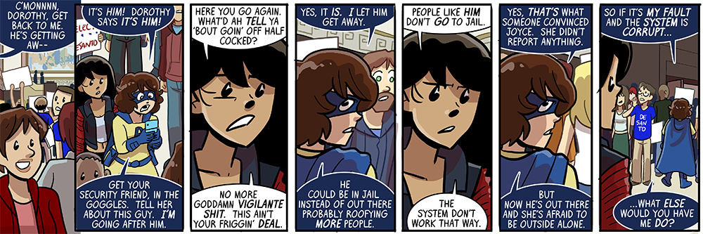 *crosses 'cocked' off the list of titles not yet used for strips*