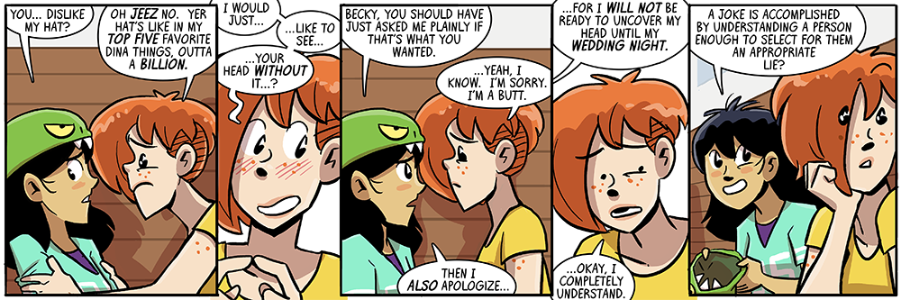 hats off to dumbing of age's 2000th strip