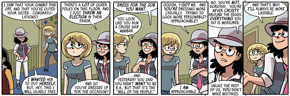 'plus i wear this sweet hat'