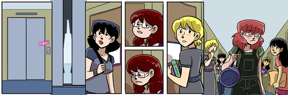 my r.a.'s back and yer gonna be in trouble, well okay not really, more like she is