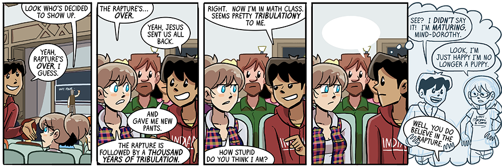 walky daydreams dorothy in her sexy shirt