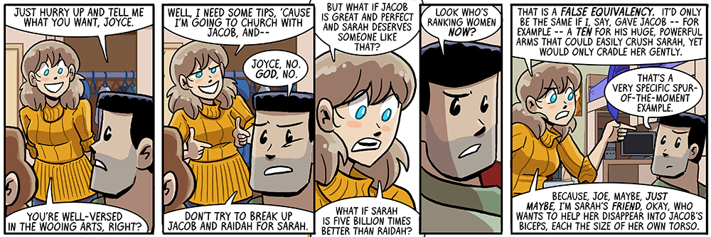 'also in my stream-of-consciousness rant i guess sarah is roughly my size'