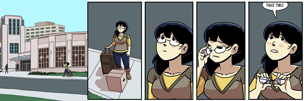 this is the second strip to be titled 'take' and the url REALLY WORKED OUT