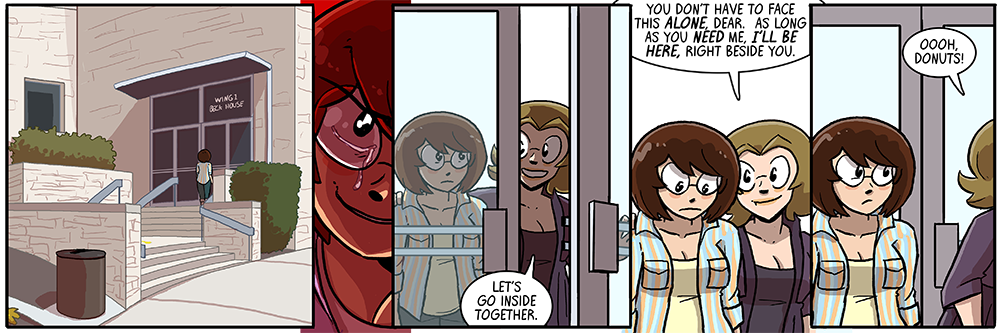 'maybe i'll just never come in this door again'